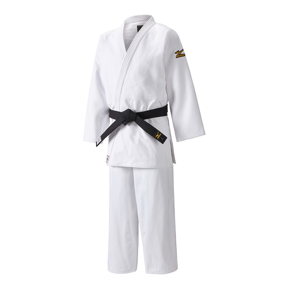 Judogis Mizuno Yusho Japan IJF Mujer Blancas Ofertas GBZE-92514